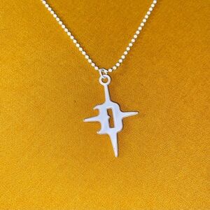 Darker Wavs Logo Necklace
